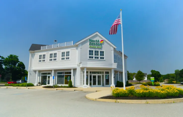 Whitman Bedford St. Banking Center building exterior